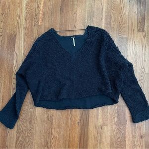 Free People fuzzy sweater